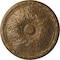Ekena Millwork Granada Ceiling Medallion (Fits Canopies up to 4 1/4"), Hnd-Painted Rubbed Bronze, 15 3/4"OD x 5/8"P CM16GARZS - alternate 1